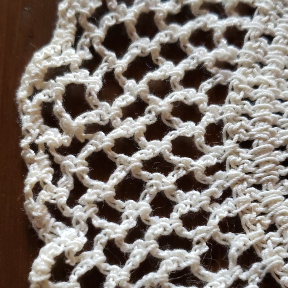 Hand Crocheted Doily - Picture 3 of 4